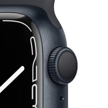Apple Watch Series 7 (GPS, 41mm) - Caixa de Alumínio Meia-noite - Pulseira esportiva meia-noite - Image 3