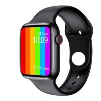 Smartwatch W26 Lite Preto Troca Pulseira Faz Ligação Tela Infinita - IDEAL WATCH - Image 3