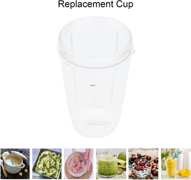 Copo de reposição, fácil de limpar, recipiente leve para liquidificador de grau alimentício, durável para liquidificador R Nutri - Image 3