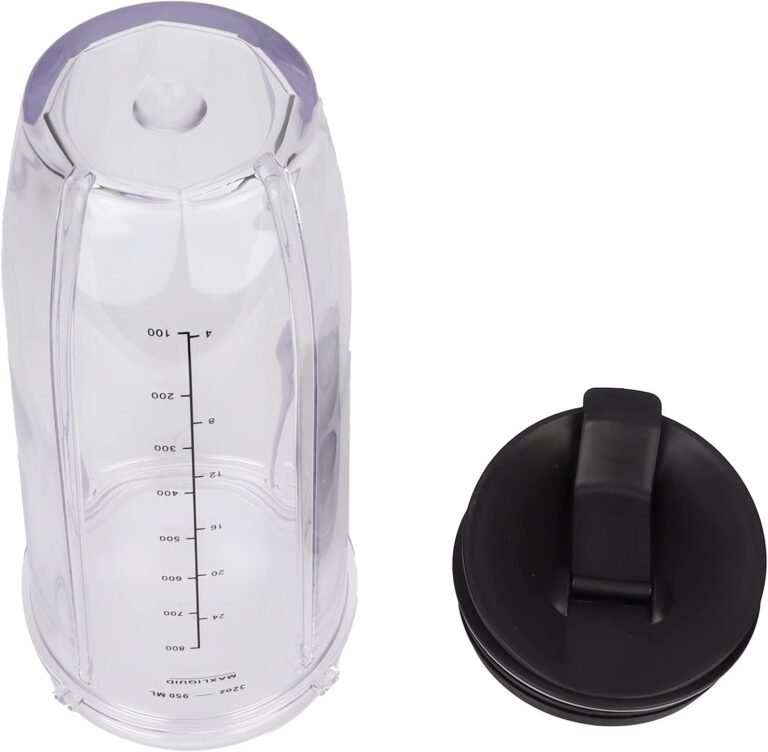 Conjunto de copos para liquidificador, copo para liquidificador com tampa de vedação, leve, vedação completa com tampa para Nutri Juicer - Image 7