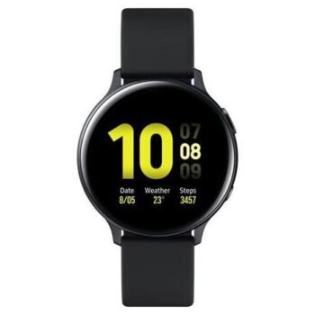Galaxy Watch Active2  BT 44mm (Alumínio) - Preto (Pulseira Silicone) - Samsung