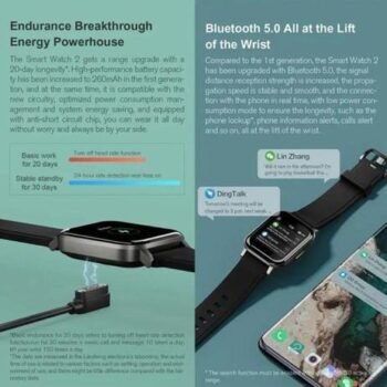 Relógio Inteligente Smartwatch Haylou Smart Watch 2 Versão Ls02 Original Global - Image 4