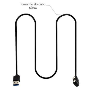 Relógio Smart Watch Batimento Cardíaco Duas Pulseiras T80 - Haiz - Image 5