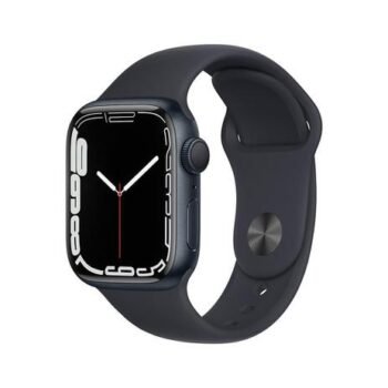 Apple Watch Series 7 (GPS, 41mm) - Caixa de Alumínio Meia-noite - Pulseira esportiva meia-noite